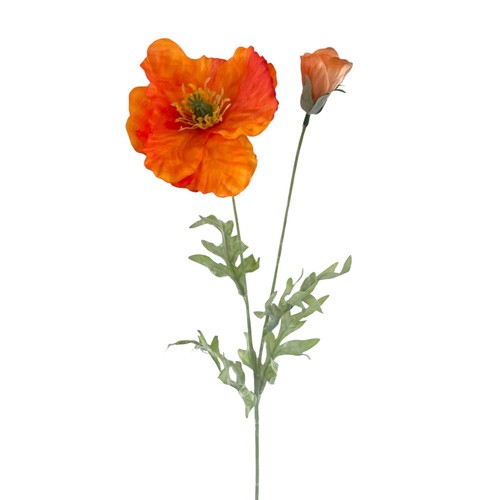 Künstlicher mohn 62cm - künstlicher,