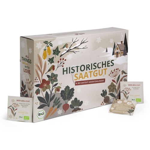 Bio saatgut adventskalender - bio,