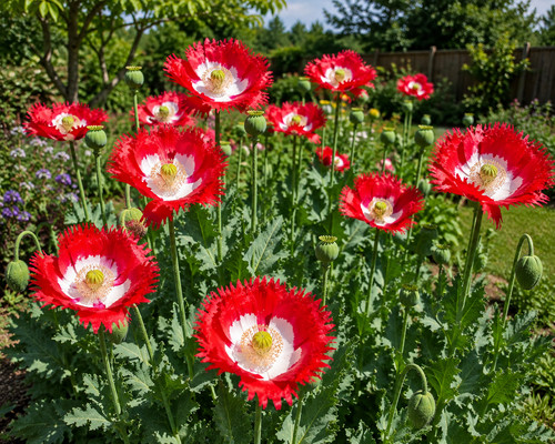 Papaver somniferum danish - somniferum, 'danish