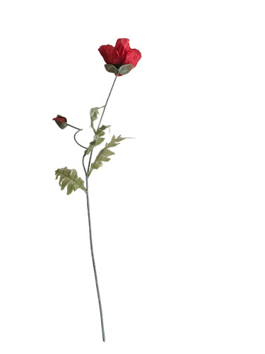 Kunstblume mohnblume 70cm - kunstblume,