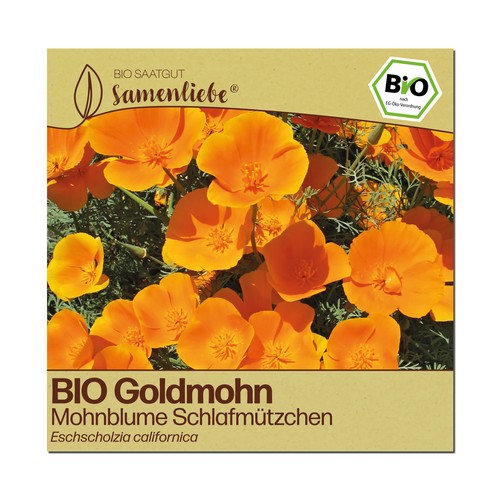 Bio mohnblumen samen - bio,