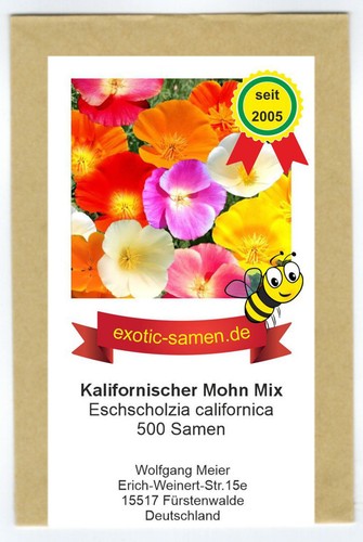 Kalifornischer mohn mischung - kalifornischer,